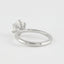 1.5 CT Round Shaped Moissanite Solitaire Engagement Ring - crownmoissanite