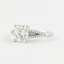 1.20 CT Cushion Shaped Moissanite Solitaire Engagement Ring - crownmoissanite