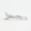 1.20 CT Cushion Shaped Moissanite Solitaire Engagement Ring - crownmoissanite