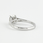 1.20 CT Cushion Shaped Moissanite Solitaire Engagement Ring - crownmoissanite