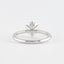 1.0 CT Round Shaped Moissanite Solitaire Engagement Ring - crownmoissanite