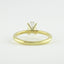 1.33 CT Oval Shaped Moissanite Solitaire Engagement Ring - crownmoissanite