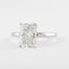 1.8 CT Radiant Cut Solitaire Style Moissanite Engagement Ring - crownmoissanite