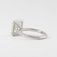 2.0 CT Princess Shaped Moissanite Halo Engagement Ring - crownmoissanite