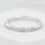 0.15 CT Round Shaped Moissanite Milgrain Wedding Band - crownmoissanite