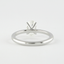 1.33 CT Oval Solitaire Style Moissanite Engagement Ring - crownmoissanite