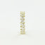 1.32 CT Marquise Cut Full Eternity Moissanite Wedding Band - crownmoissanite