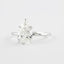 1.5 CT Pear Cut Solitaire Style Moissanite Engagement Ring - crownmoissanite