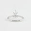 1.5 CT Pear Shaped Moissanite Solitaire Engagement Ring - crownmoissanite