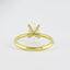 1.33 CT Oval Shaped Moissanite Solitaire Engagement Ring - crownmoissanite