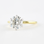 1.0 CT Round Cut Solitaire Style Moissanite Engagement Ring - crownmoissanite