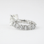 1.5 CT Cushion Shaped Moissanite Solitaire Engagement Ring - crownmoissanite