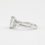 2.30 CT Emerald Three Stone Style Moissanite Engagement Ring - crownmoissanite