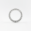 5.5 CT Emerald Cut Full Eternity Moissanite Wedding Band - crownmoissanite
