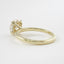 1.35 CT Round Shaped Moissanite Hidden Halo Engagement Ring - crownmoissanite