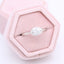 2.0 CT Oval Shaped Moissanite Solitaire Engagement Ring - crownmoissanite