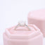 2.0 CT Oval Shaped Moissanite Solitaire Engagement Ring - crownmoissanite