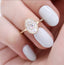 2.0 CT Oval Cut Bezel Solitaire Moissanite Engagement Ring - crownmoissanite