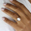 2.0-3.75 CT Oval Shaped Moissanite Bezel Solitaire Engagement Ring - crownmoissanite