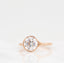 1.80 CT Round Shaped Moissanite Bezel Solitaire Engagement Ring - crownmoissanite