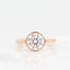 1.80 CT Round Shaped Moissanite Bezel Solitaire Engagement Ring - crownmoissanite