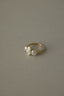 1.50 CT Oval Cut Three Stone Setting Moissanite Engagement Ring