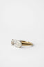 4.55 CT Oval Cut Solitaire Setting Moissanite Engagement Ring