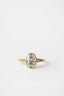 2.10 CT  Oval Cut bezel setting Moissanite Engagement Ring