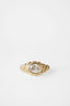 1.10 CT Oval cut Bezel Setting Moissanite Engagement Ring