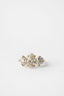 1.50 CT Oval Cut Three Stone Setting Moissanite Engagement Ring