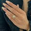 0.30 CT Round Shaped Moissanite Curved Style Wedding Band - crownmoissanite
