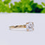 1.85 CT Round Cut Solitaire Moissanite Engagement Ring - crownmoissanite
