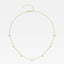 1.0 TCW Pear Moissanite Diamond Dangle Necklace - crownmoissanite
