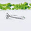 1.85 CT Round Moissanite Diamond Solitaire Engagement Ring - crownmoissanite