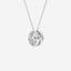 1.0 CT Round Moissanite Diamond Solitaire Necklace - crownmoissanite