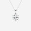 1.0 CT Round Moissanite Diamond Solitaire Necklace - crownmoissanite