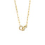 0.63 TCW Round Moissanite Diamond Unity Pendent Necklace - crownmoissanite