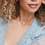 Round Cut Moissanite Diamond Tennis Necklace