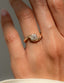 0.75-1.50 CT Pear Cut Moissanite Solitaire Engagement RMoissanite ing