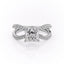 2.08 CT Princess Shaped Moissanite Hidden Halo Engagement Ring - crownmoissanite