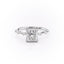 2.08 CT Princess Solitaire Dainty Style Moissanite Engagement Ring - crownmoissanite