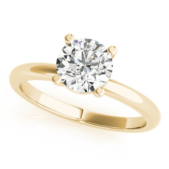 1.5 - 3.5 CT Round Moissanite Solitaire Engagement Ring