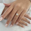 2.08 CT Princess Shaped Moissanite Solitaire Engagement Ring - crownmoissanite