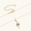 1.0 CT Round Moissanite Diamond Solitaire Necklace - crownmoissanite