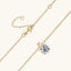 1.0 CT Round Moissanite Diamond Solitaire Necklace - crownmoissanite