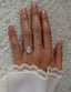 1.0 - 2.5 CT Pear Shaped Moissanite Solitaire Style Bridal Set