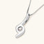 1.0 CT Round Moissanite Diamond Solitaire Necklace - crownmoissanite