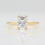 1.22 CT Elongated Cushion Solitaire Moissanite Engagement Ring - crownmoissanite