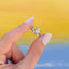 1.33 CT Oval Moissanite Diamond Solitaire Engagement Ring - crownmoissanite