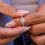1.50 CT Round Moissanite Diamond Solitaire Engagement Ring - crownmoissanite